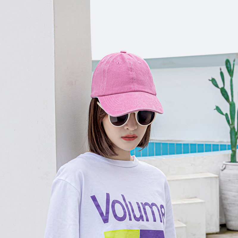 Dyed Washed Cotton Baseball Cap JSN0719 1 1 1