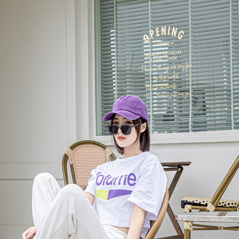 Dyed Washed Cotton Baseball Cap JSN0719 1 10 1