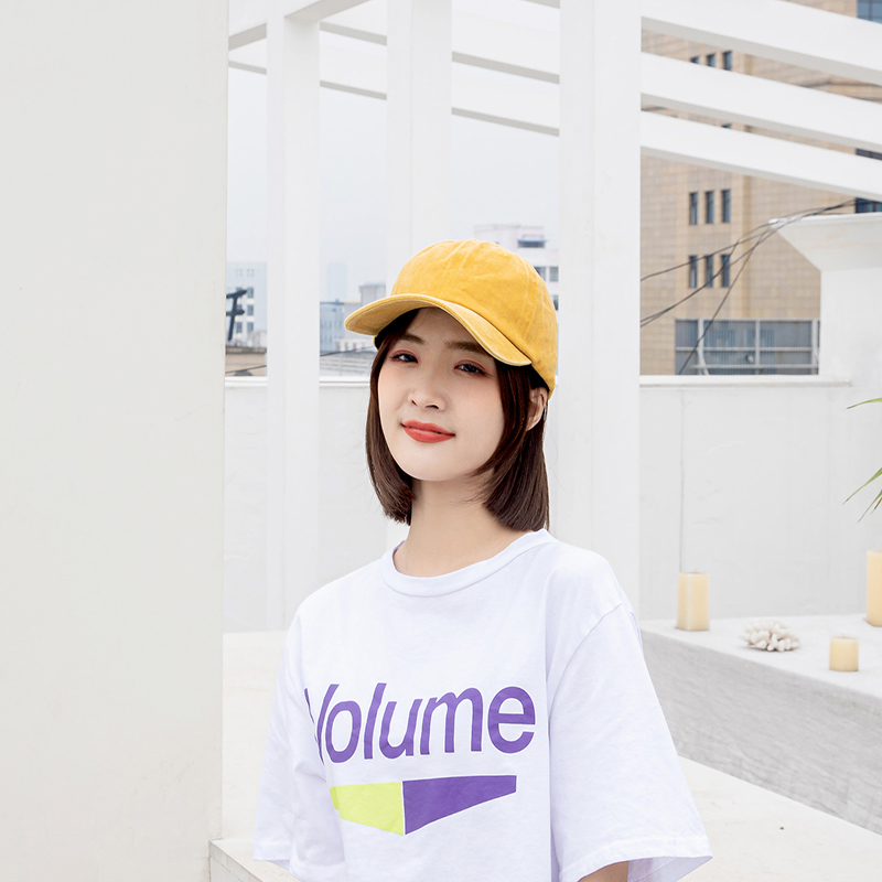 Dyed Washed Cotton Baseball Cap JSN0719 1 2 1