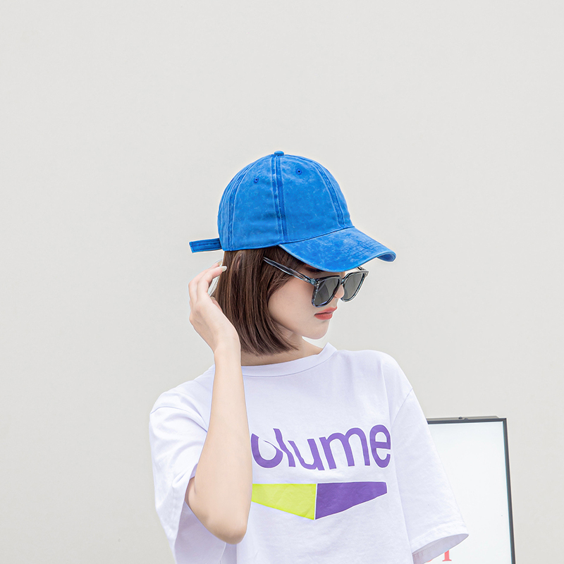 Dyed Washed Cotton Baseball Cap JSN0719 1 3 1