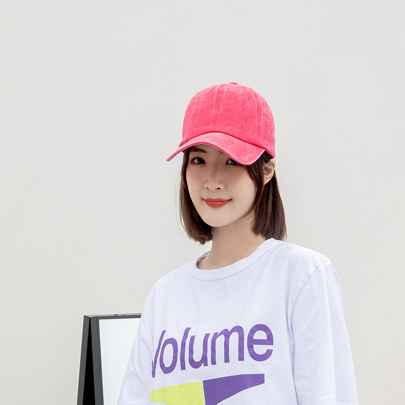 Dyed Washed Cotton Baseball Cap JSN0719 1 7 1