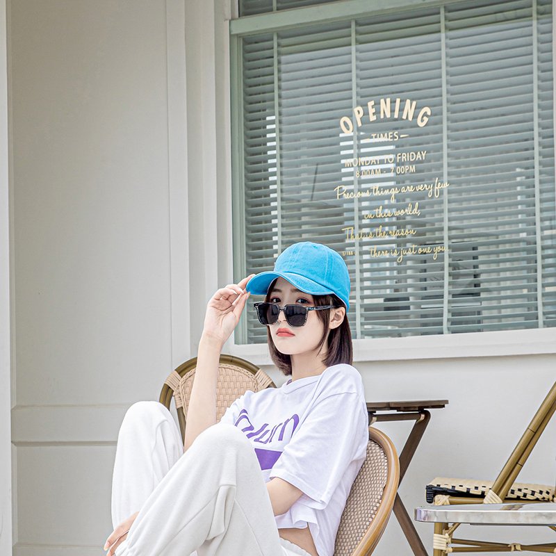 Dyed Washed Cotton Baseball Cap JSN0719 1 9 1