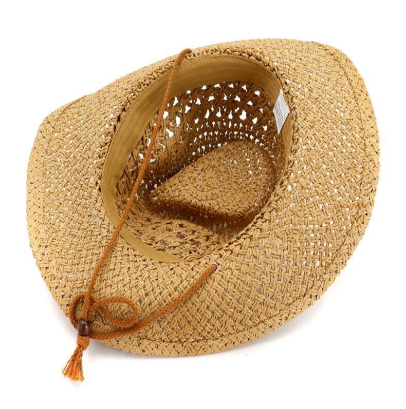 Hand Braided Straw Cowboy Hat JSN0729 12 7 Hand Braided Straw Cowboy Hat JSN0729 12 7