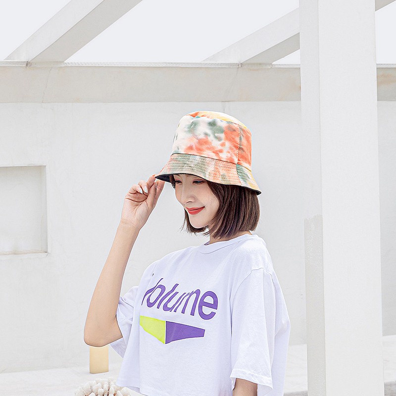 Tie Dye Fishermans Bucket Hat Double Side Wearing JSN0729 3 5 1